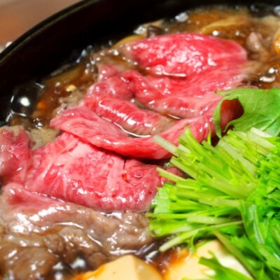 おかやま和牛肉すき焼・しゃぶしゃぶ (肩ロース400g)