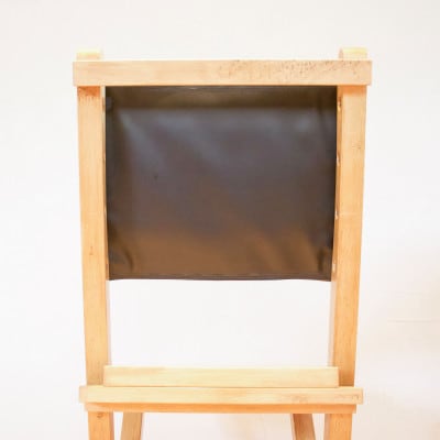 【裏地あり(ブラック)】ランドセルチェア DIYキット　塗装なし(DIY塗装用)