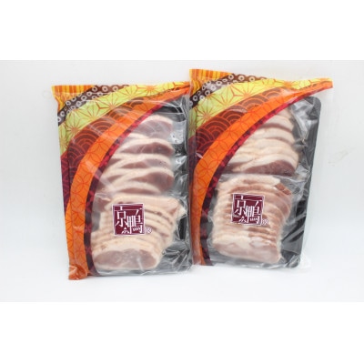 【京鴨】鴨肉スライス(ロース・もも)500g