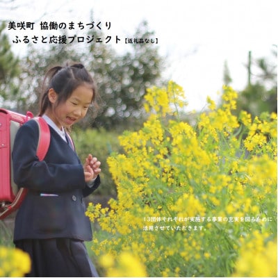 【返礼品なし】【ふるさと納税】 岡山県 美咲町 協働のまちづくり ふるさと応援プロジェクト30000