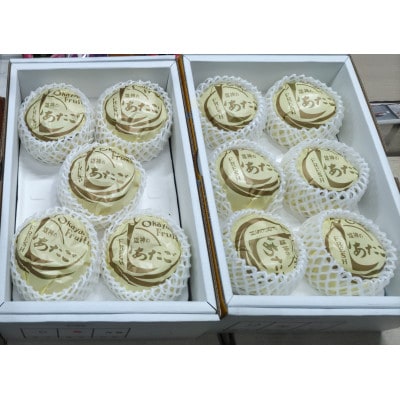 岡山県産 あたご梨 3～6玉 合計約4kg