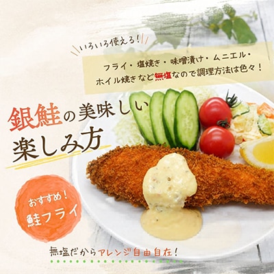 佐渡産銀鮭　半身2枚セット