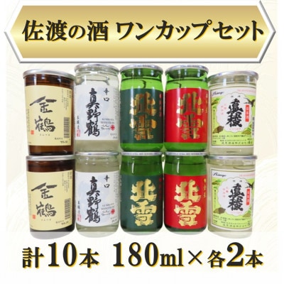 佐渡の酒 ワンカップ 10本セット