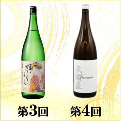 【毎月定期便】佐渡の酒A全6回