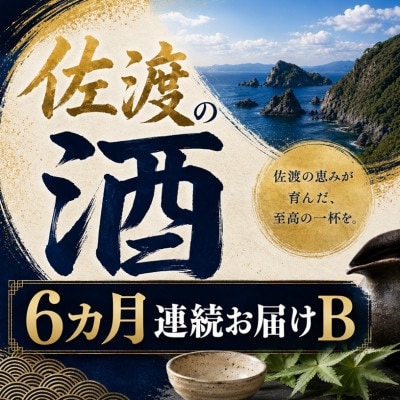 【毎月定期便】佐渡の酒B　全6回