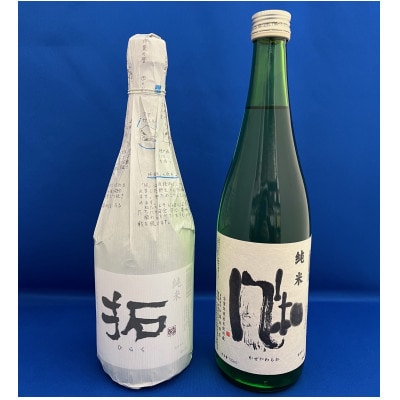 佐渡　加藤酒造の純米酒　金鶴「風和」・金鶴「拓」　720ml　2本セット