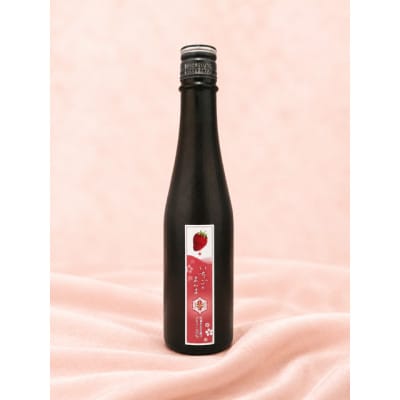 【さとふる限定】佐渡産いちごのお酒「いちごのまんま」　300ml×3本