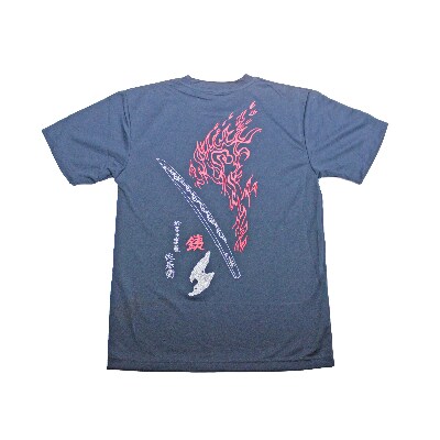 刀工新保基衡・オリジナルTシャツ(ネイビー)【S~3L】