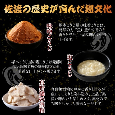 鰤〈先行予約・佐渡水揚げ限定・2月以降発送〉日本海の宝・佐渡から届く、極上の海の幸　漬魚　3種の味付