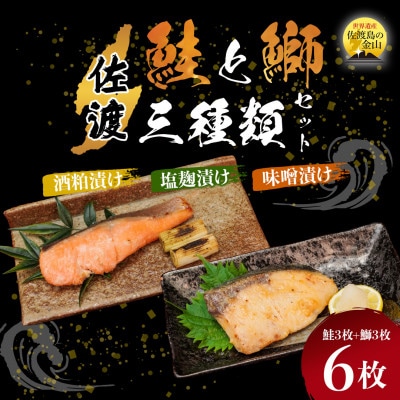 鮭と鰤セット〈先行予約・佐渡水揚げ限定・2月以降発送〉日本海の宝・佐渡から届く、極上の海の幸　漬魚