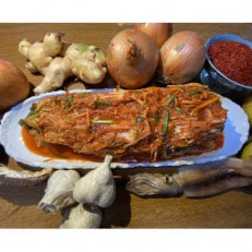 佐渡産食材の無添加キムチ　紅白キムチセット+おまかせキムチ1パック