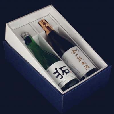 酒蔵三年熟成酒と当店土蔵熟成7年金鶴純米飲み比べセット