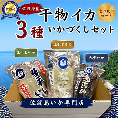 佐渡ヶ島いか専門店のイカづくしセット