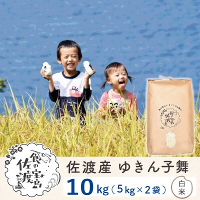 【佐渡島産】 ゆきん子舞 白米10Kg 令和4年産