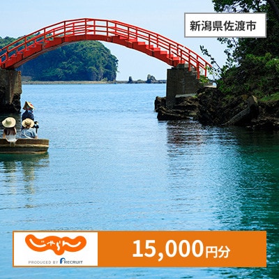【じゃらんふるさと納税クーポン】 新潟県佐渡市でつかえる15,000円 クーポン