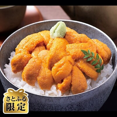 【さとふる限定】ななつぼし2kgと「塩水ウニ」×1パック