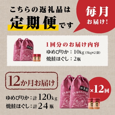 【令和6年産】12ヶ月連続お届け!ゆめぴりか10kg