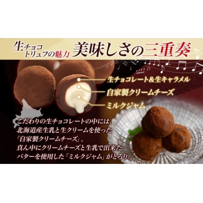 【生チョコトリュフ】(業務用) 500g 1袋 とろける チョコレート 生キャラメル クリームチーズ