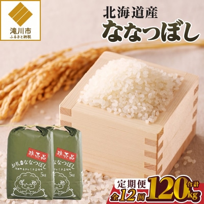 《令和8年産新米》12ヵ月連続お届け!ななつぼし10kg 特A 銘柄 ブランド米 北海道 定期便