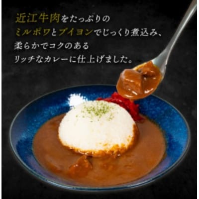 近江牛ビーフカレー レトルト 200g×6袋 中辛 湯せん