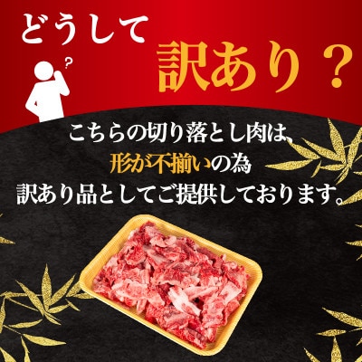 訳あり 近江牛 焼き肉用 切り落とし 1000g E506