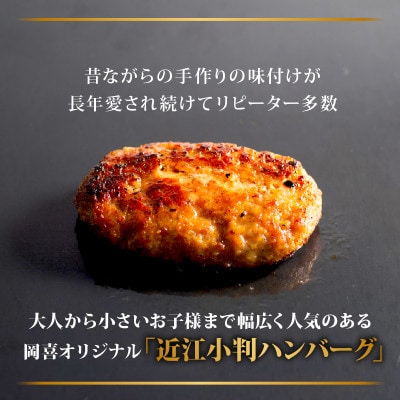 近江小判ハンバーグ 75g×15個 計1,125g E510