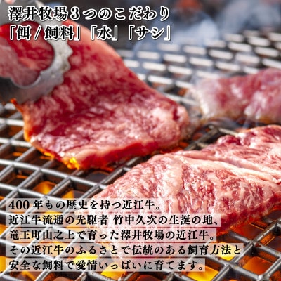 近江牛　澤井牧場　サーロインステーキ200g×2枚 K039-NTZ_PT