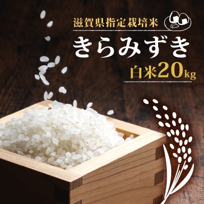 【2024年産】きらみずき20kg