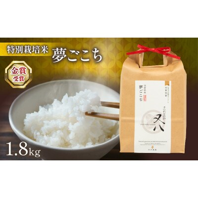 令和7年産 夢ごこち 1.8kg 化粧箱入WN026
