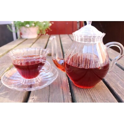 ワイン用ぶどう葉の真っ赤に紅葉した生葉の収穫体験チケット2枚