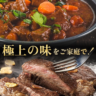 佐賀牛 ロースステーキ・サイコロステーキ セット 計500g