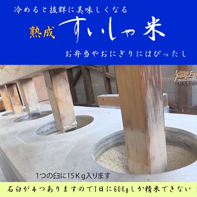 【熟成すいしゃ米】佐賀県産銘柄米1kg×3個セット(さがびより・夢しずく・ヒノヒカリ)