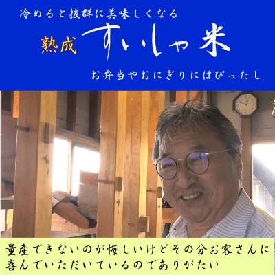 【熟成すいしゃ米】佐賀県産4銘柄米セット20kg