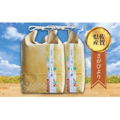 【毎月定期便】熟成すいしゃ米 佐賀県産 さがびより10Kg全3回