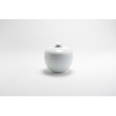 ダイヤ彫 蓋物 1点【224porcelain】