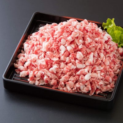 【毎月定期便】肥前有明豚 切り落とし1.6kg・粗挽きミンチ1.4kgセット全3回