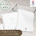 ( 今治タオル ) 今治エコタオル フェイスタオル 12枚セット 【IA05170FT12】