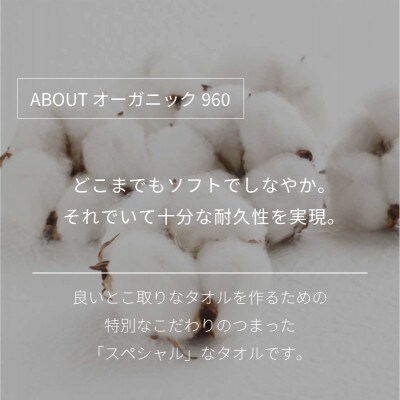 (今治タオル)オーガニック960 バスタオル (チャコールグレイ) [I000900CGY]