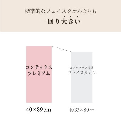 (今治タオル) コンテックスプレミアム フェイスタオル3枚セット(ピンク)【I001810FT3P】