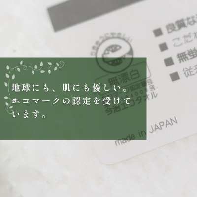 ( 今治タオル ) 今治エコタオル フェイスタオル 2枚セット【IA05170FT2】