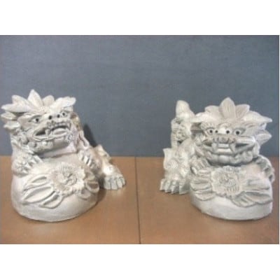 唐獅子一対(菊間町) [VD02030]