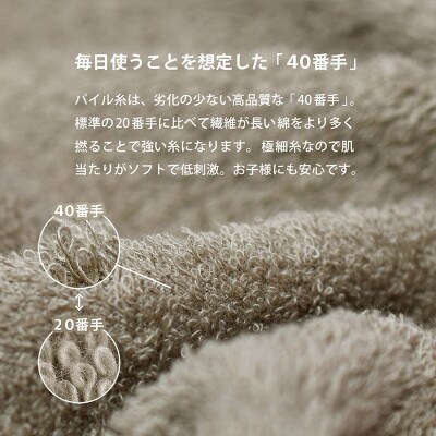 (今治タオル)ミニマルタオル ハンドタオル 6枚(ブラウン)【I002140WT6BR】