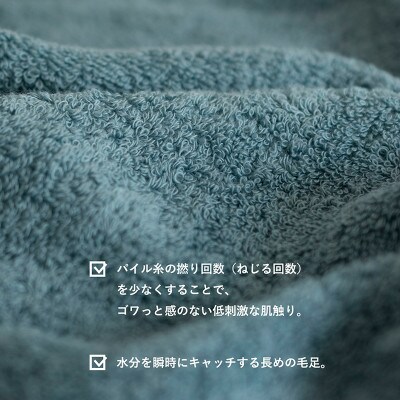 (今治タオル)今治ベーシックタオル ハンカチタオル 3枚セット ネイビー【I002130HT3NV】
