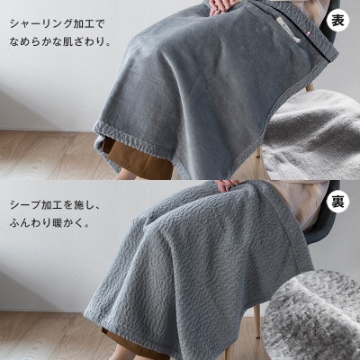 (今治タオル)アヴニール　ブランケット(ブラウン)【I003490BKT1BR】