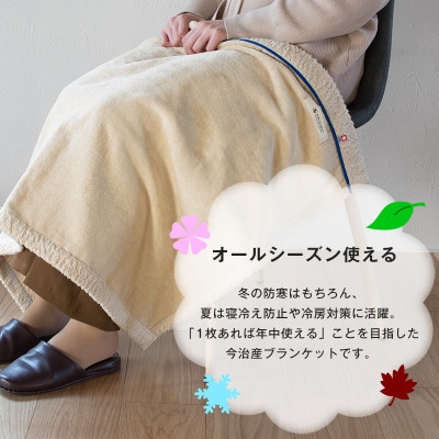 (今治タオル)アヴニール　ブランケット(ブラウン)【I003490BKT1BR】