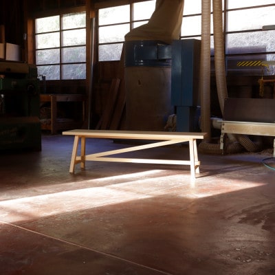 ダイニングベンチ　Brace Bench
