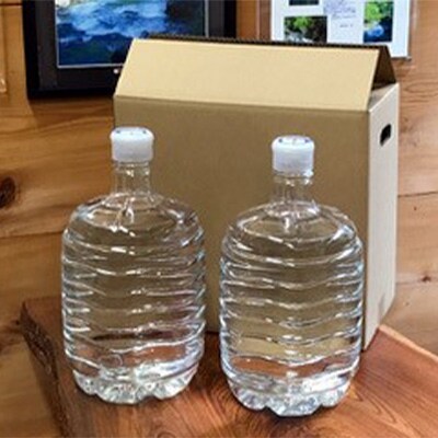 定期便 【2回配送】 秘境しいば山の水「母ちゃ~ん水」 非加熱 濾過 超軟水 【合計32L】