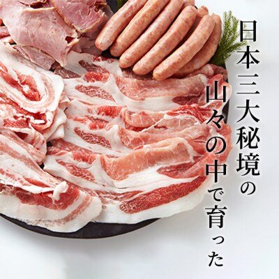 THE HOUBOQ 増田さんちの豚肉 人気部位詰め合わせセット【合計2Kg】 HB-10