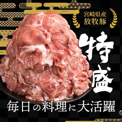 THE HOUBOQ 豚肉こま切れセット 2500g HB-43