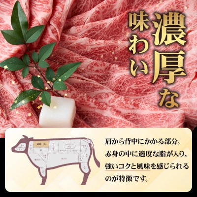 宮崎県産 椎葉牛 肩ローススライス【400g】TK-31